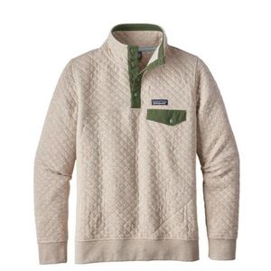 Patagonia Organic Cotton Snap-T Quilted Pullover